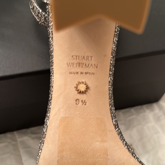 Stuart Weitzman beaded sandal size 9 1/2 - Picture 8 of 11